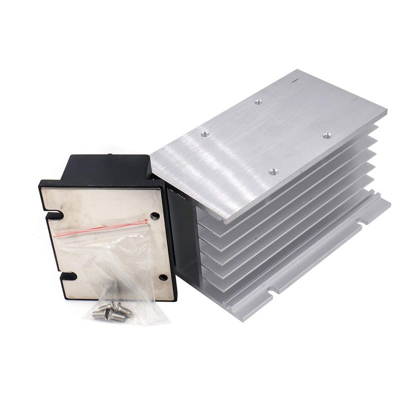 Baomain Single Phase Diode Bridge Rectifier MDQ-200A, 200A 1600V, 4 Terminal Full Wave Diode Module with Heat Sinks Aluminum - Image 5